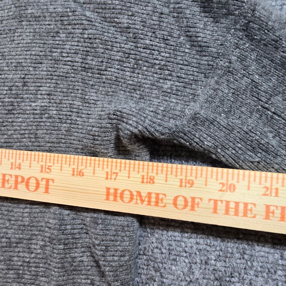 J.Crew Italian Cashmere Gray Crewneck Sweater Womens XXS Soft Knit - Picture 3 of 7